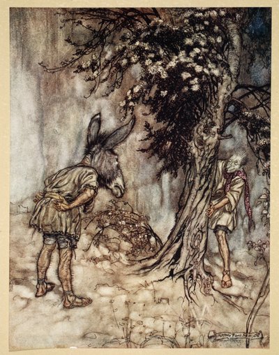 O Bottom, thou art changed! by Arthur Rackham